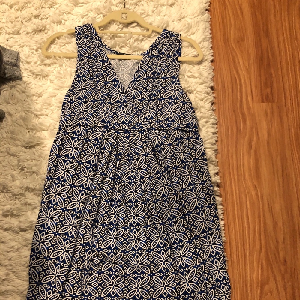 Tart Maternity knee length Loren tank dress sz L